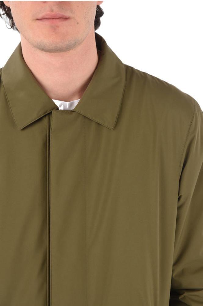Green Mens Coats Ermenegildo Zegna Coats Ermenegildo Zegna Other Materials Coat in Brown for Men Save 26% 
