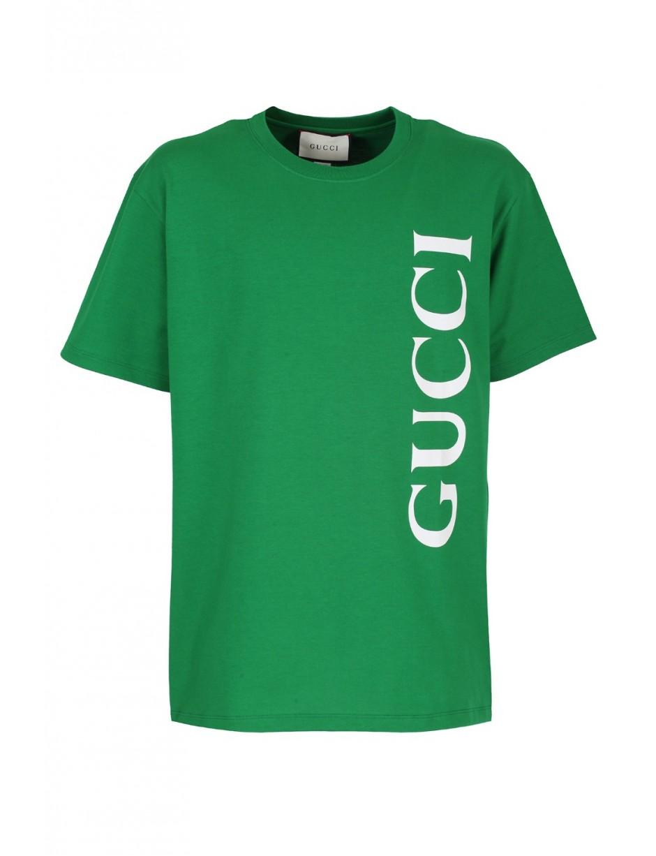 Gucci T-shirt in Green for Men - Lyst