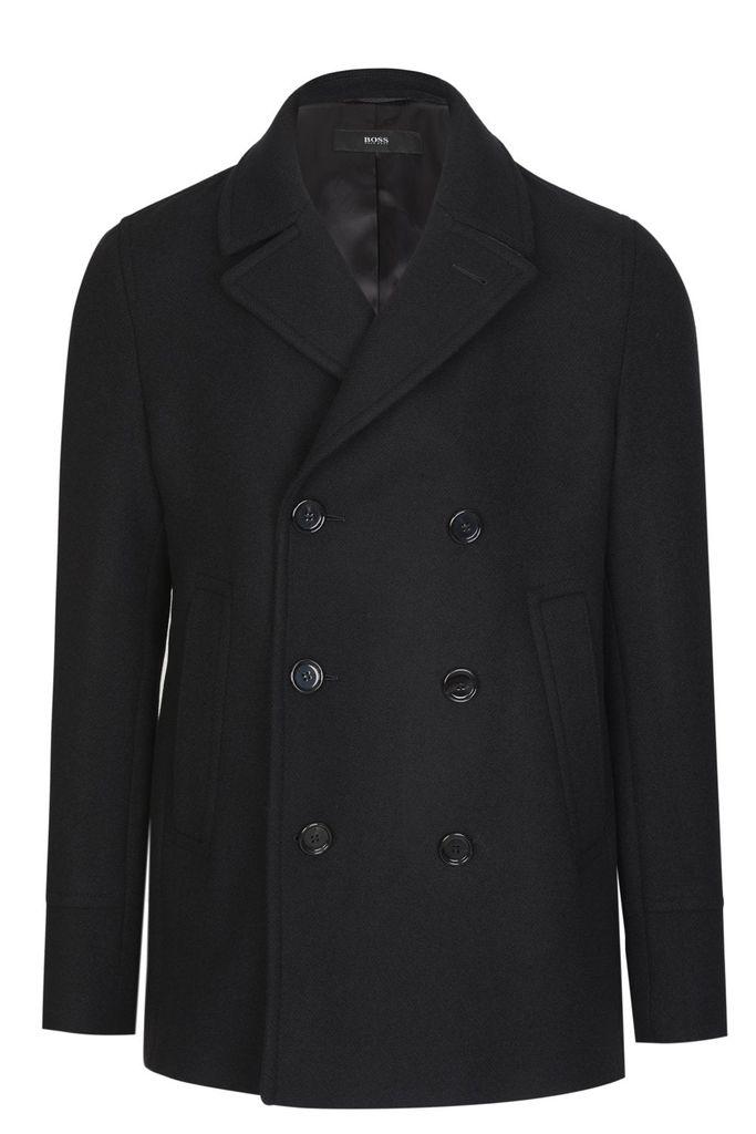 pea coat hugo boss