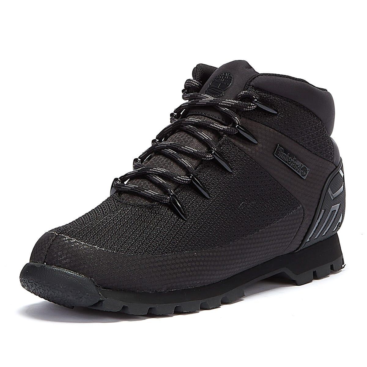 Timberland Euro Sprint Knit Boots in Black for Men | Lyst