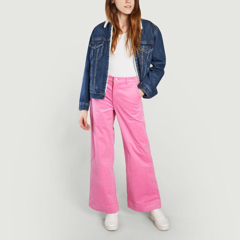Allie Pants Bubble Gum Samsoe - Samsoe 