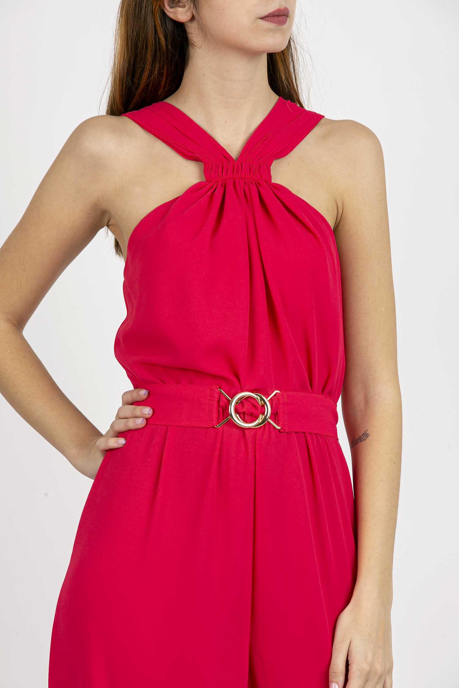 Liu Jo Tuta Elegante Con Cintura in Pink | Lyst