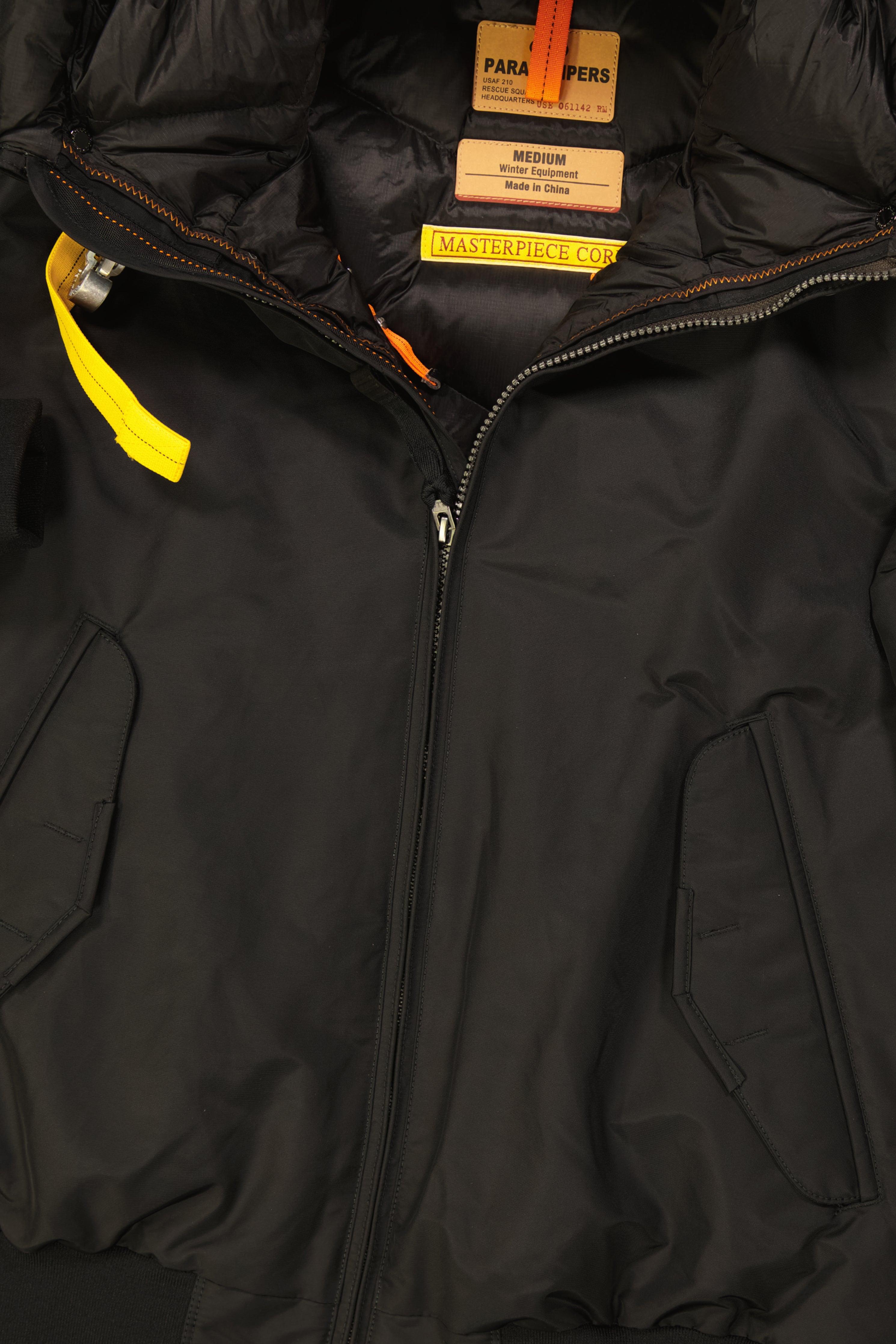 Parajumpers Mens Black Gobi Bomber 