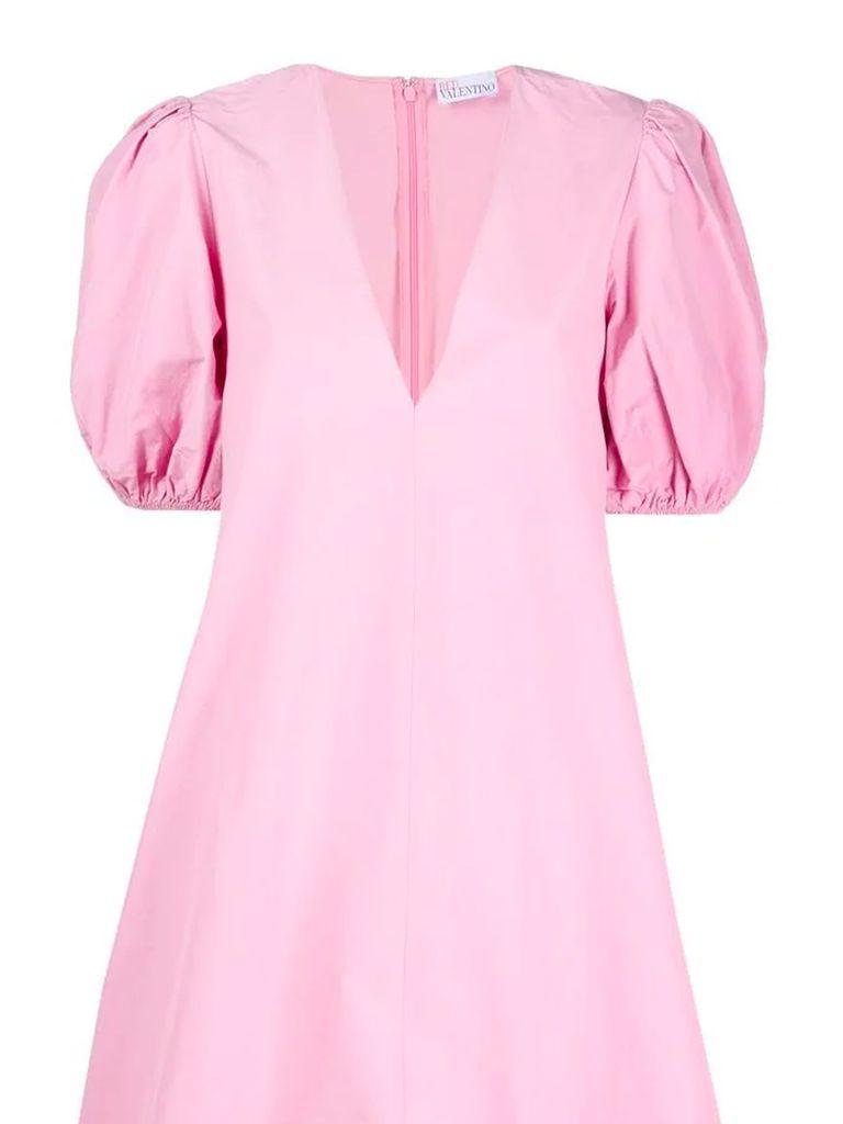 RED Valentino Abito Taffetas in Pink | Lyst Canada