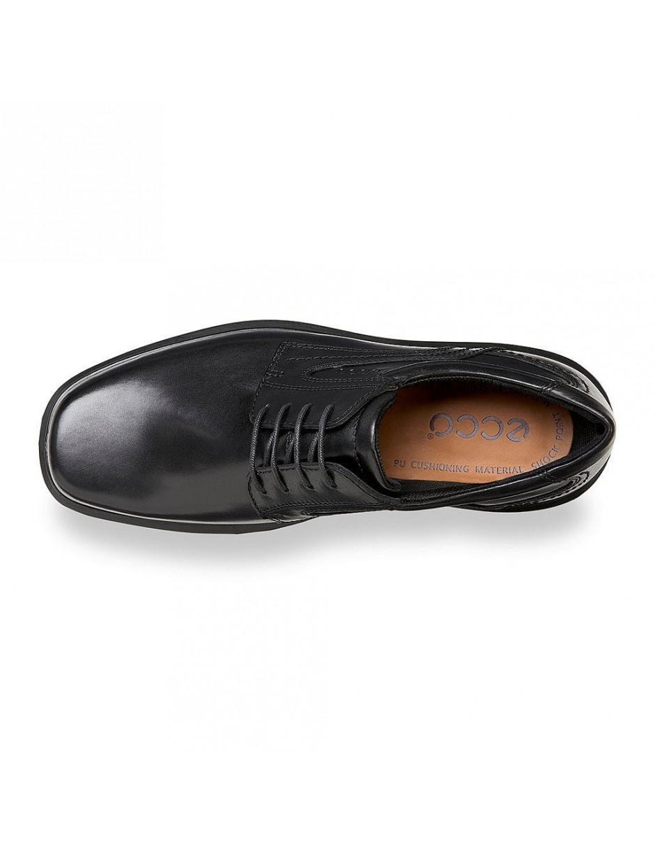 Ecco Leather Helsinki Derby Shoe in Black for Men - Lyst