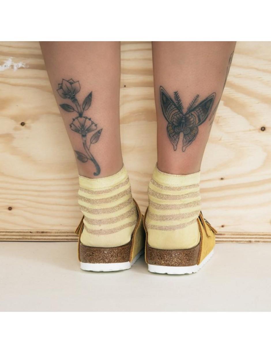 birkenstock arizona yellow suede