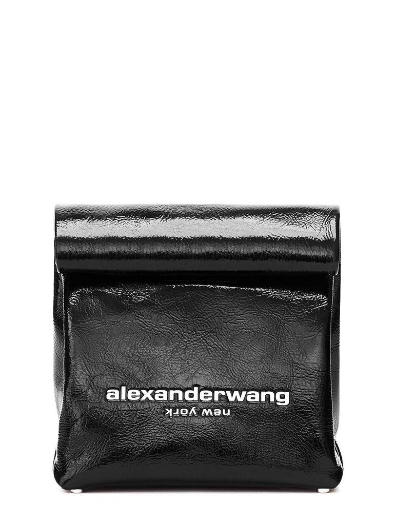 Alexander Wang Lunch Bag Patent Leather Clutch in Black Lyst