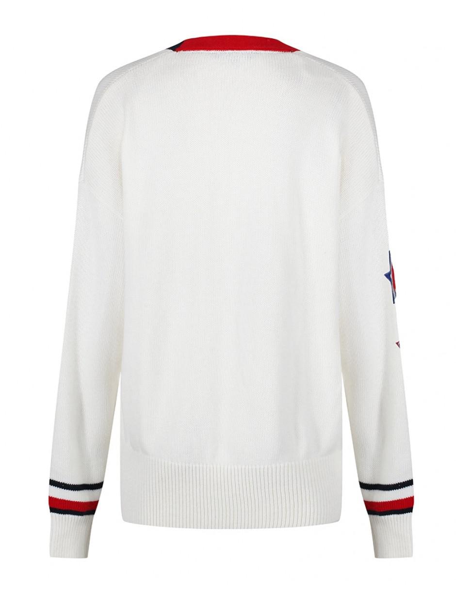 white tommy hilfiger sweatshirt womens