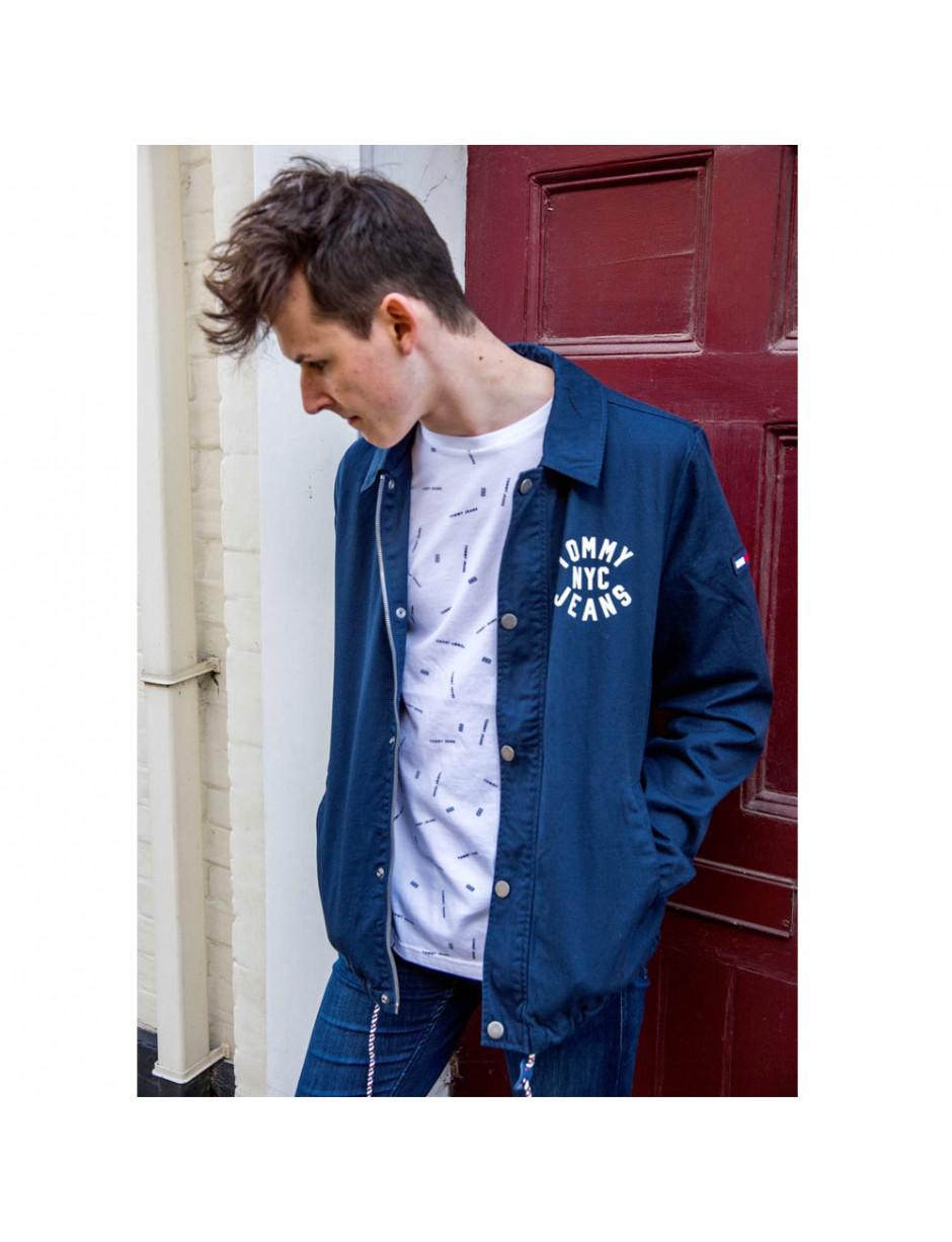 tommy jeans coach jacket