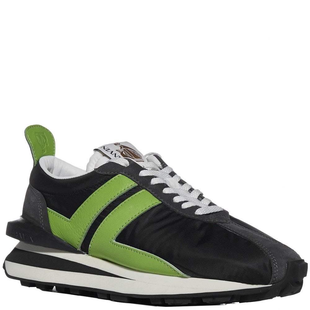 lanvin nylon bumper sneaker
