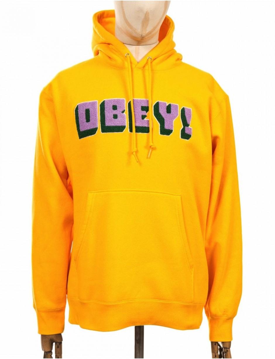 obey yellow sweatshirt