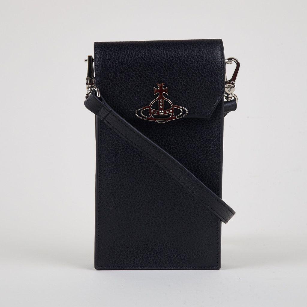 Vivienne Westwood Jordan Phone Bag in Black | Lyst