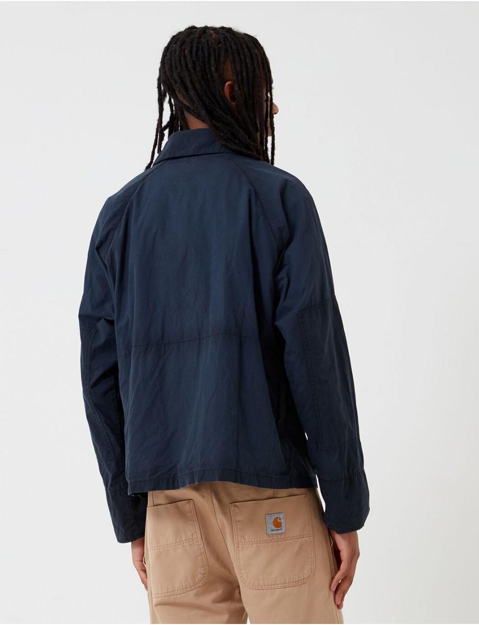 Barbour Cotton X Engineered Garments Washed Graham Casual Jacket - Navy  Blue for Men - Lyst