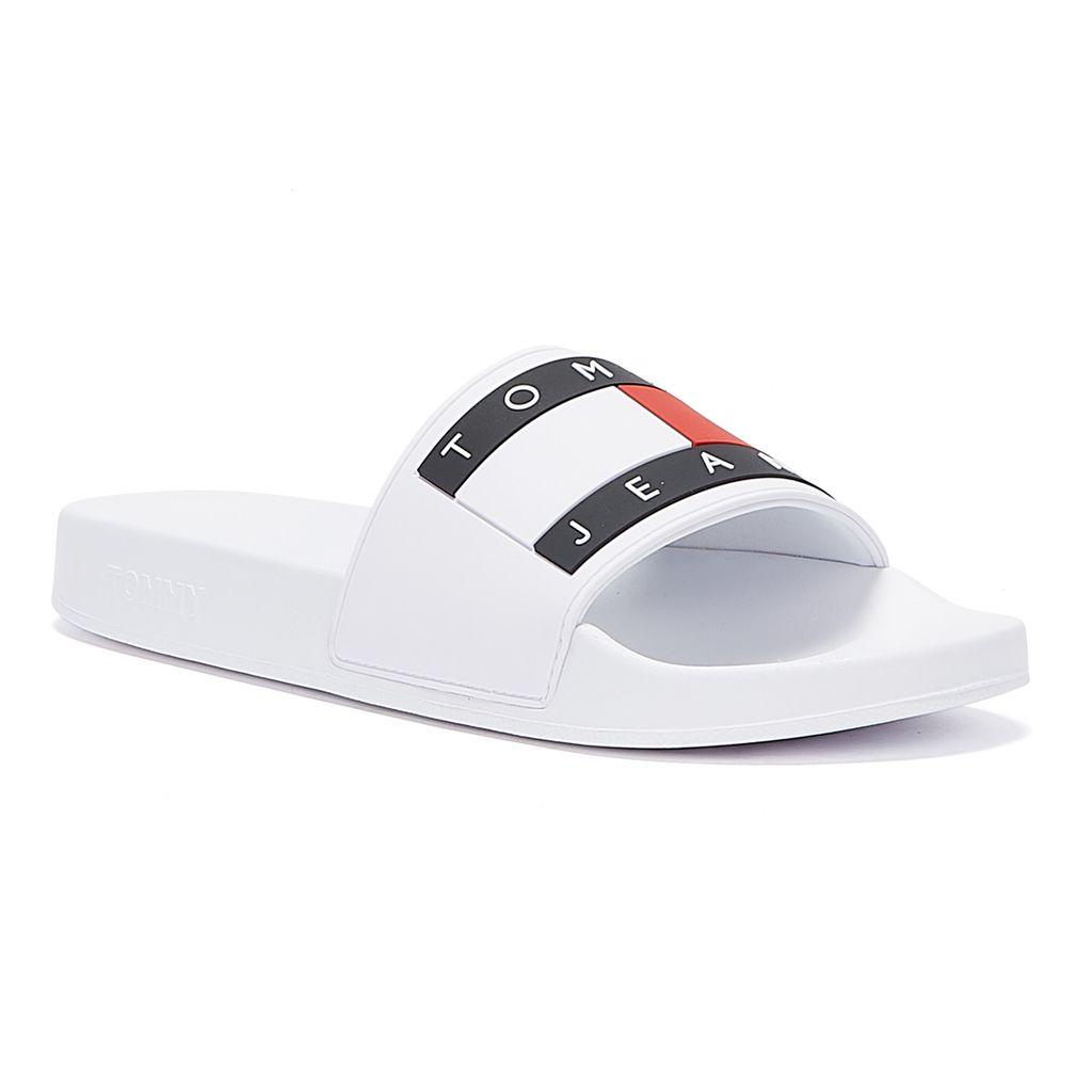 tommy jeans flag flexi slipper