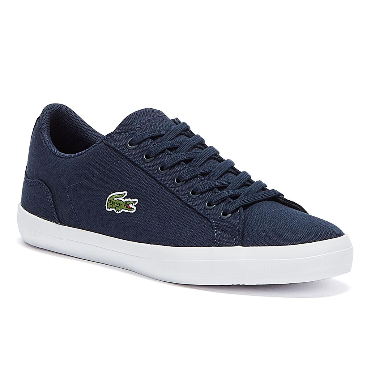 Lacoste Canvas Lerond Bl 2 Cam Trainers 