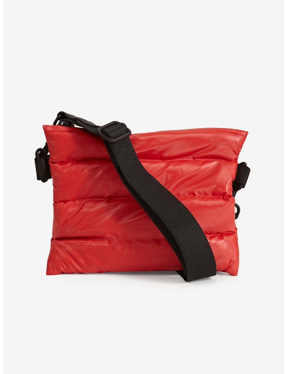 Rains Puffer Shoulder Pouch Bag in Red | Lyst