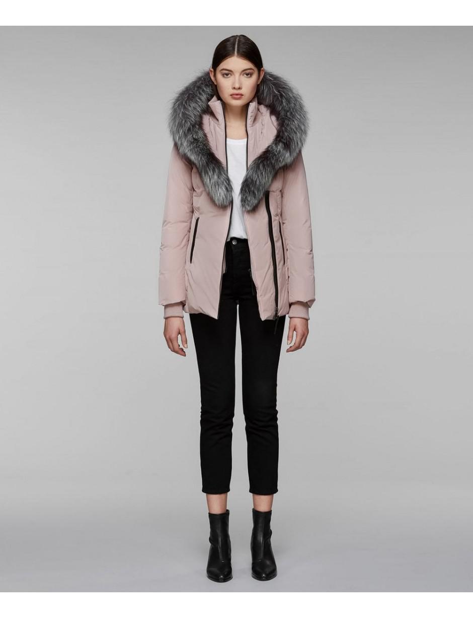 mackage pink fur