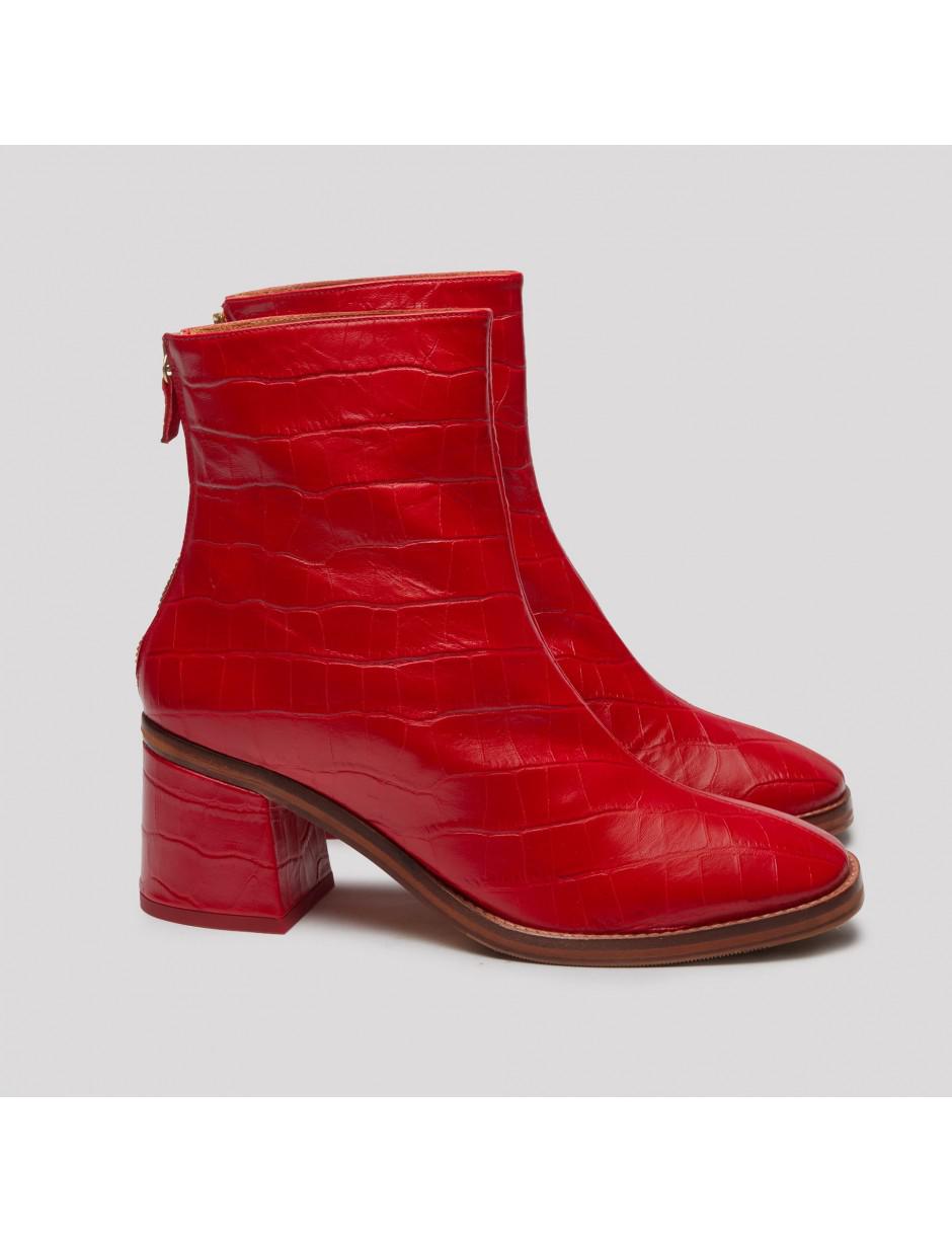 miista red boots