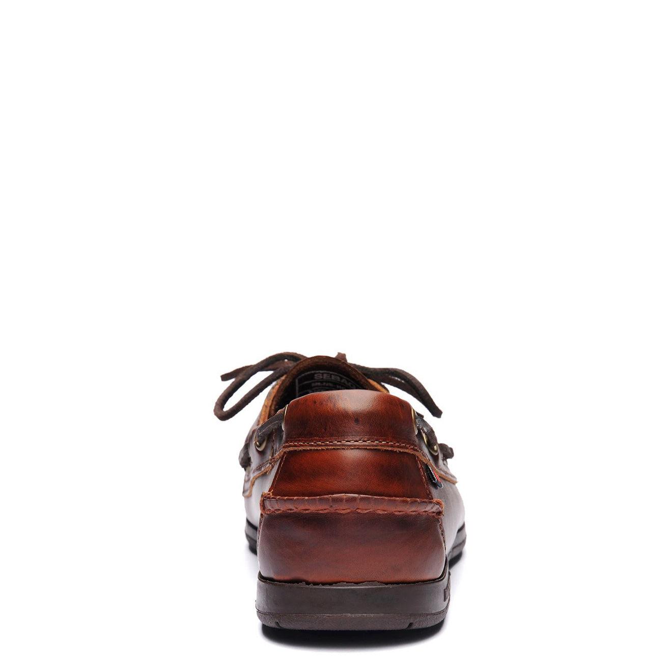 Sebago Endeavor Waxed Leather Boat Shoe 