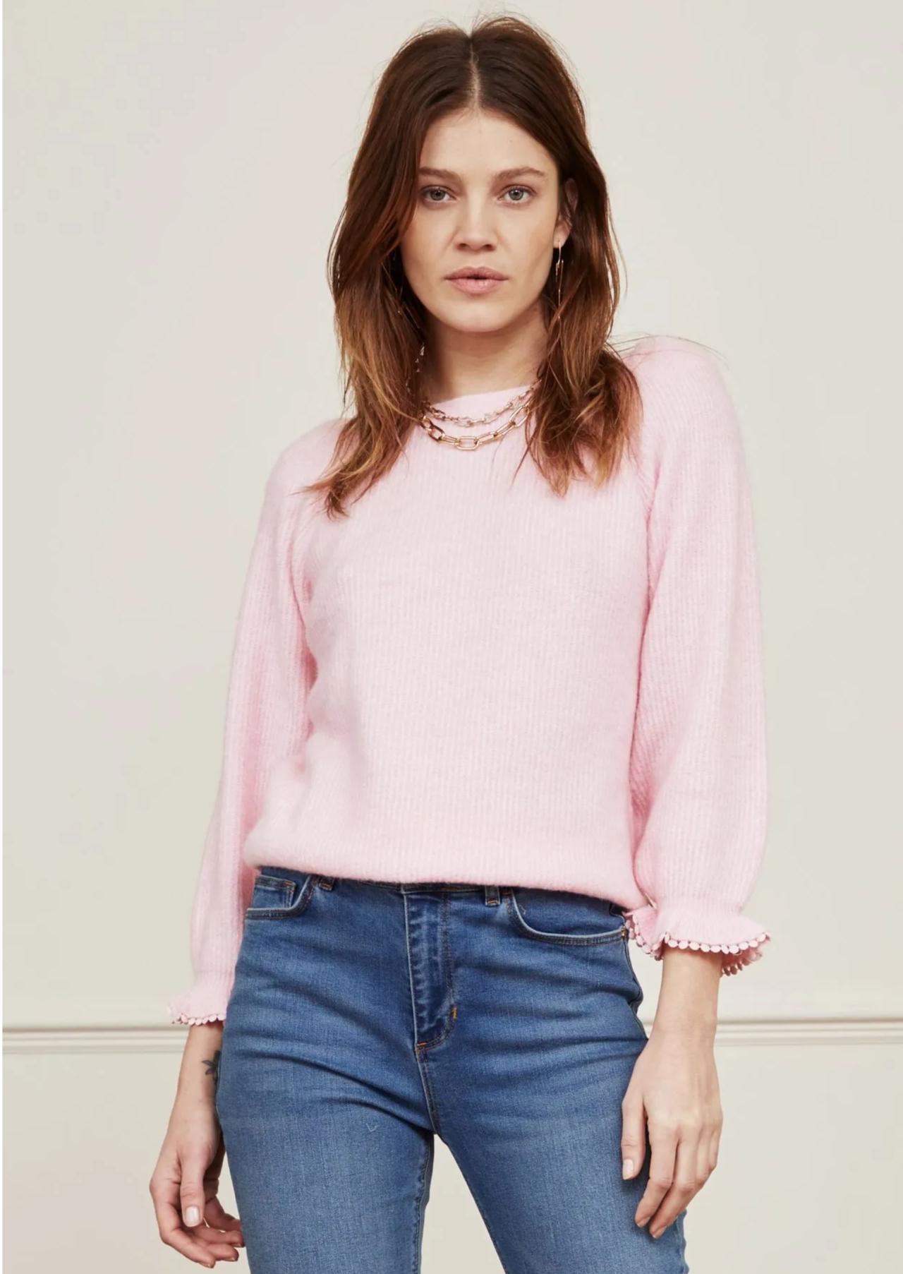 FABIENNE CHAPOT Sally Jumper - Pearly Pink | Lyst