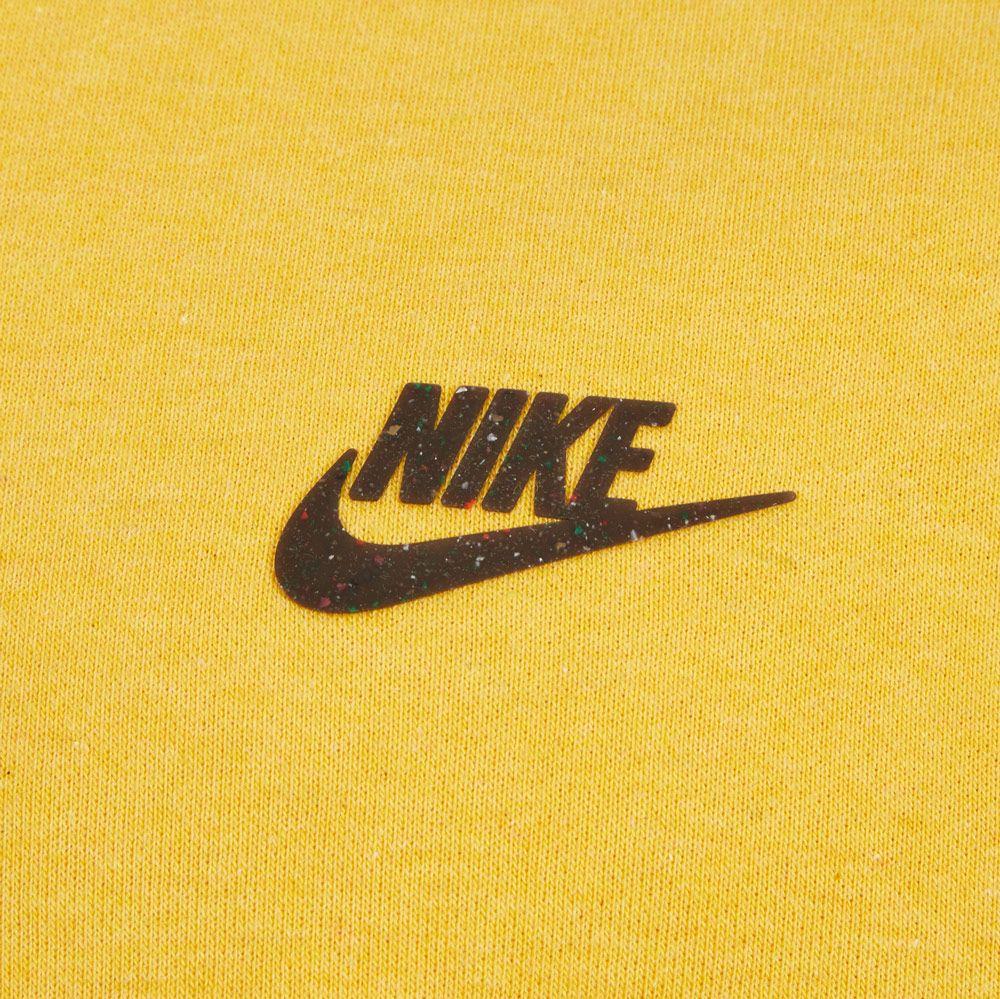 Nike Cotton Hoodie in Yellow for Men | Lyst