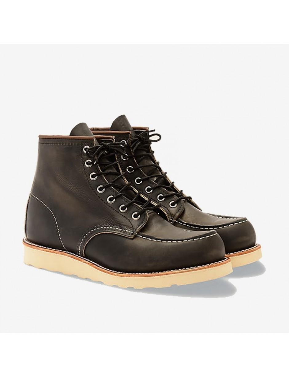 red wing moc toe charcoal