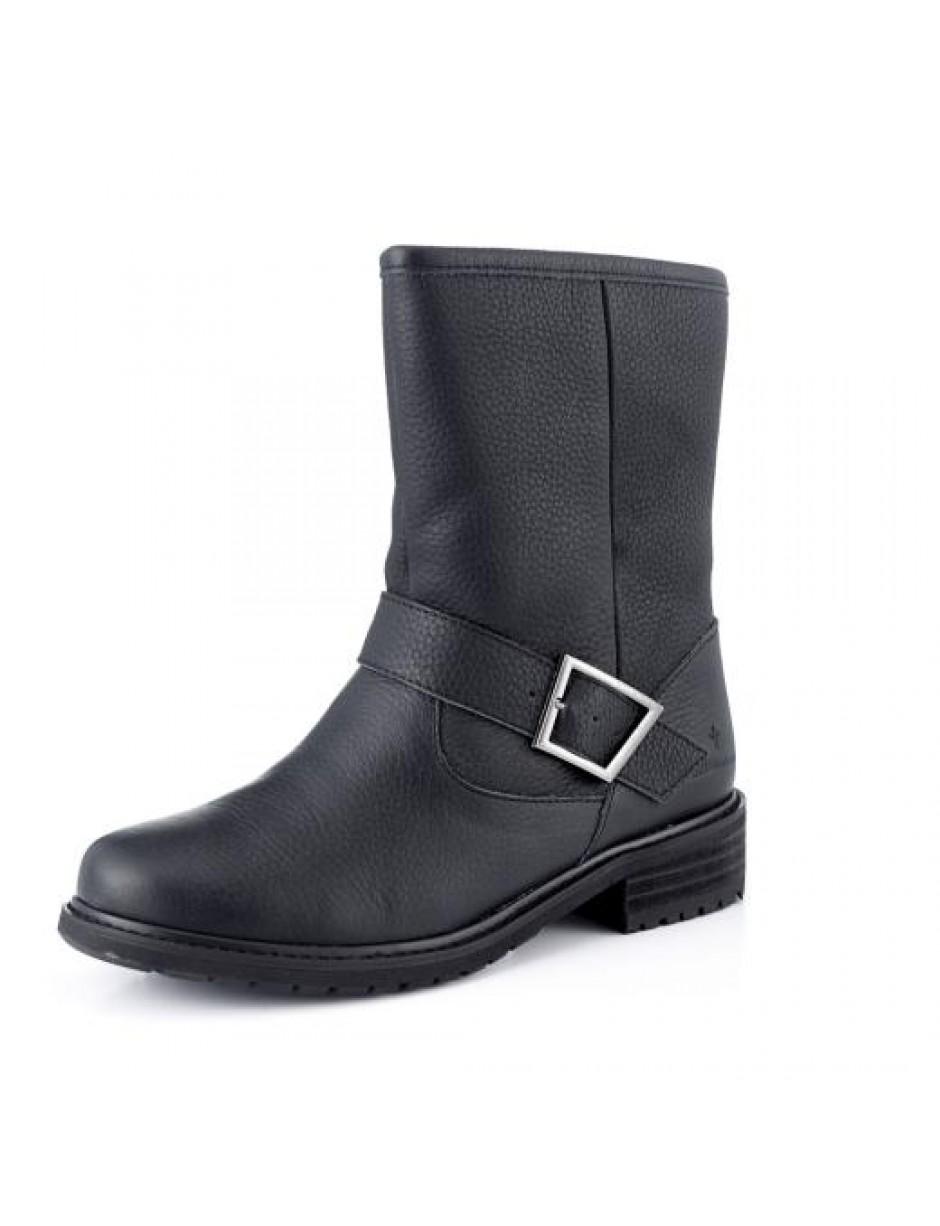 black emu boots