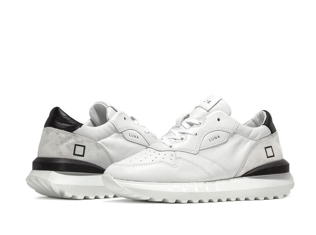 Date Leather Sneakers - Luna Class -black in White - Lyst