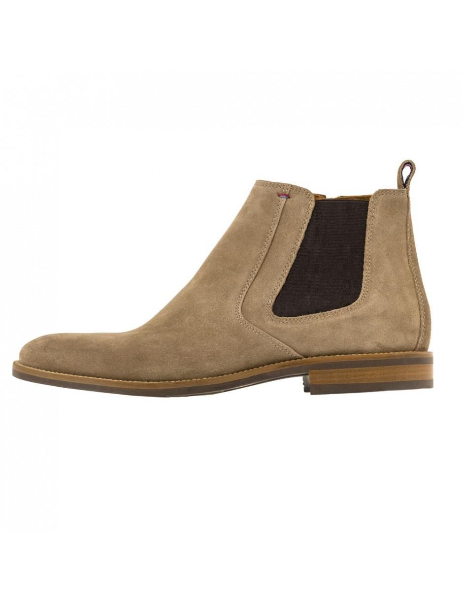 tommy hilfiger essential suede chelsea boot