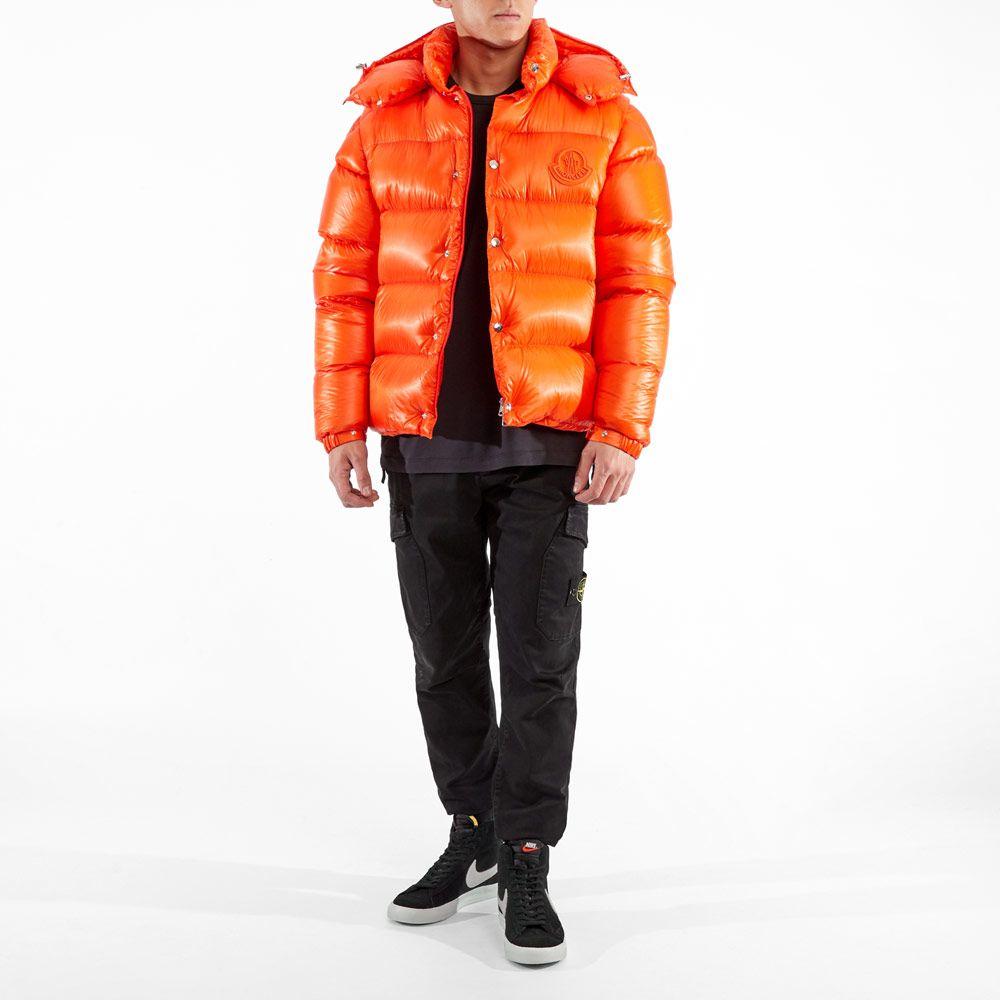 Moncler Jacket Tarnos With Detachable Sleeves - Orange for Men | Lyst