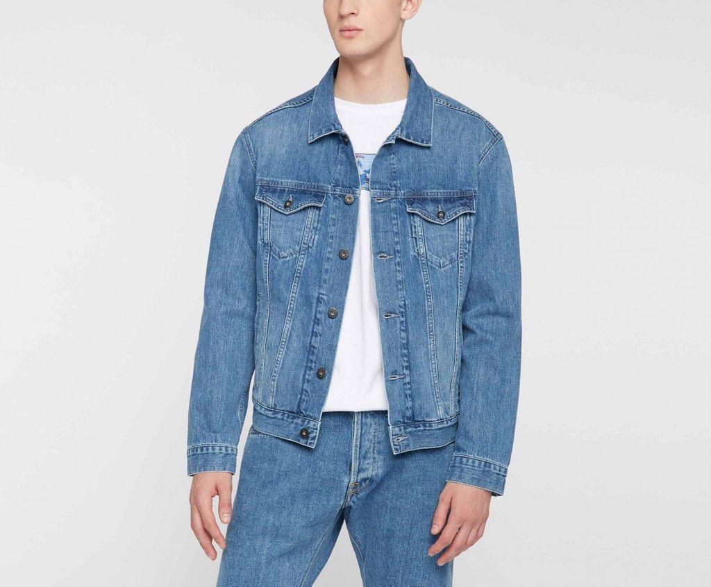 edwin high road denim jacket