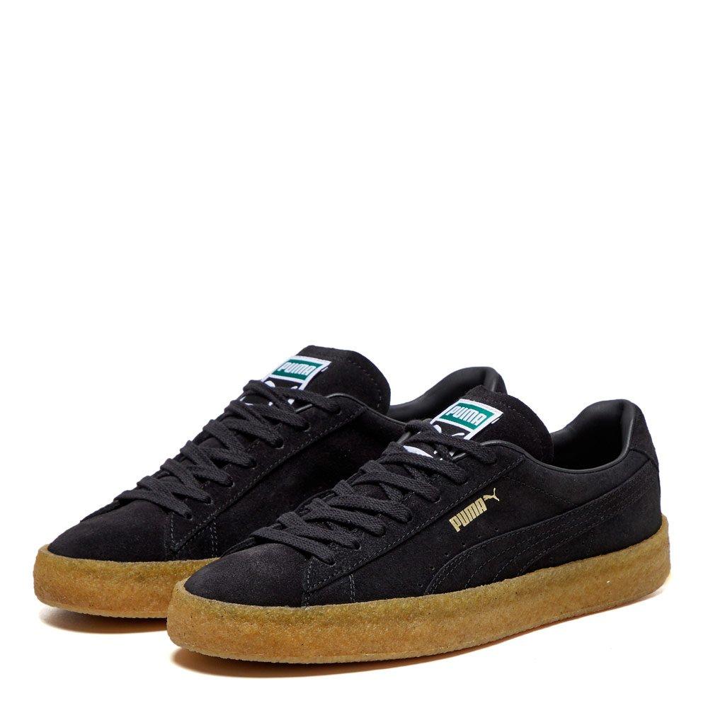 PUMA Suede Crepe Trainers in Black for Men | Lyst