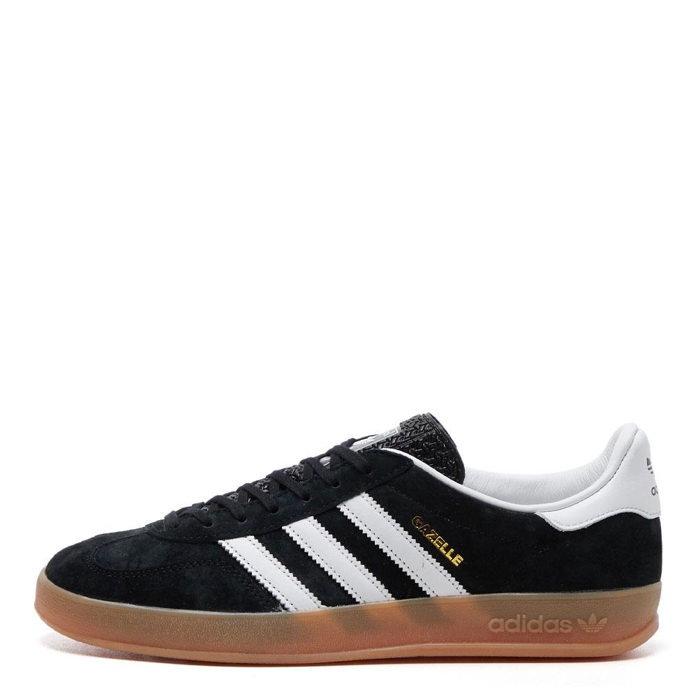 adidas Leather Gazelle Indoor Trainers in Black for Men - Save 1% | Lyst