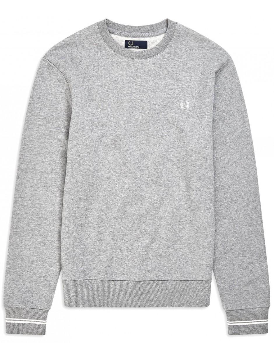 Fred Perry Sweatshirt Grey Sale, 54% OFF | osana.care