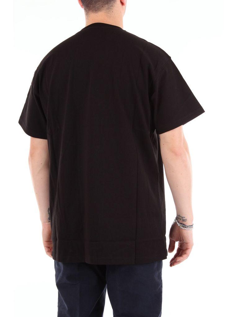 ih nom uh nit Cotton Black Short-sleeved T-shirt for Men - Lyst