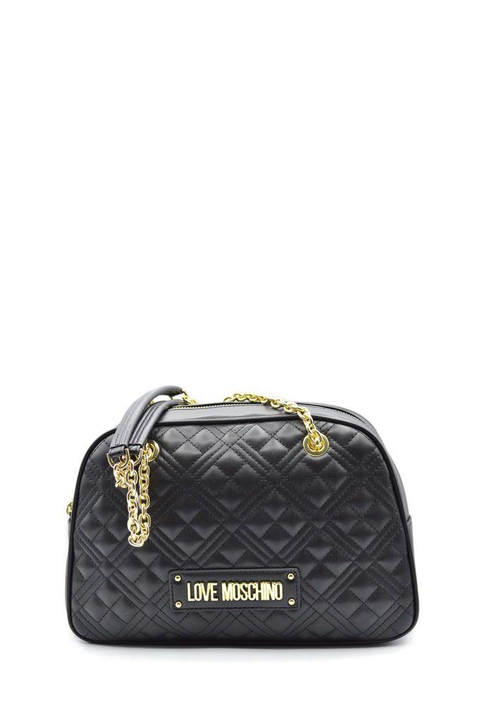 borsa quilted nappa moschino