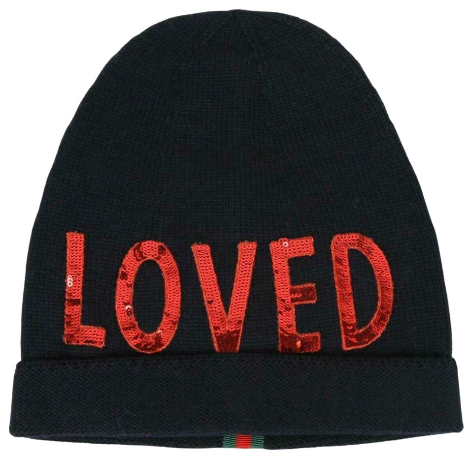 Sequin Patches Beanie Hat 