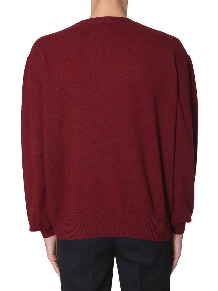 Givenchy Crew Neck Sweater in Red for Men - Lyst