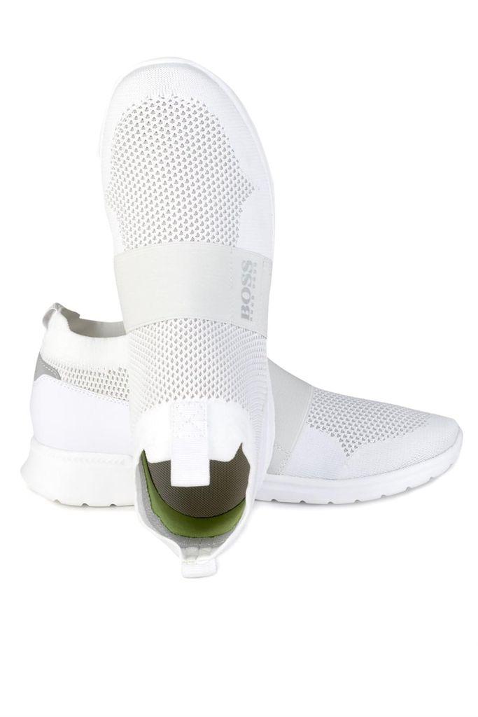 BOSS by HUGO BOSS Extreme Slon Mesh Trainers in White for Men - Lyst