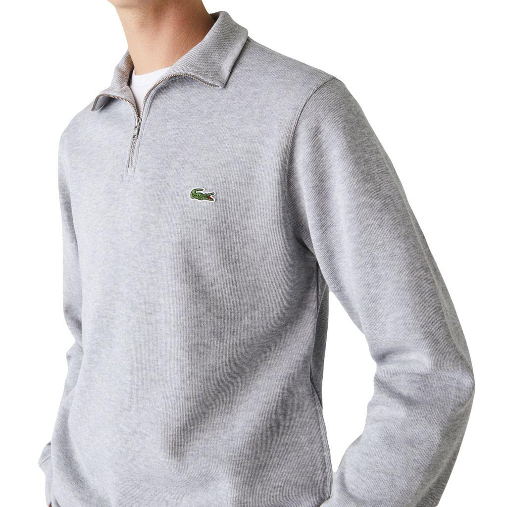 lacoste silver chine