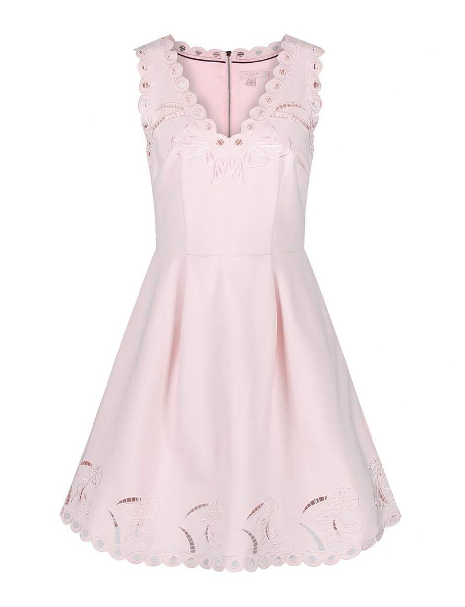 ted baker v neck dress