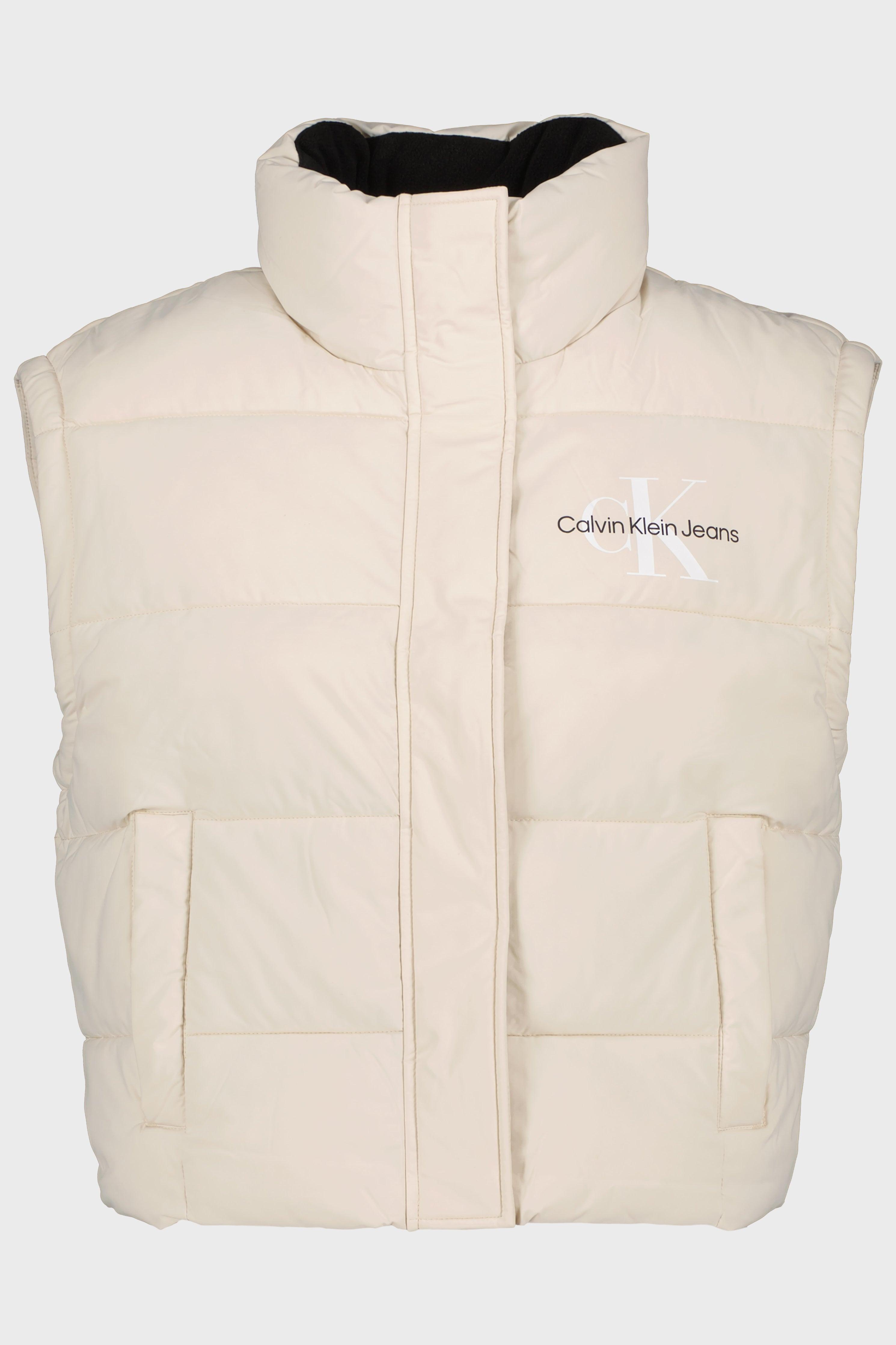 Calvin Klein Wo Cream Non-down Gilet in 