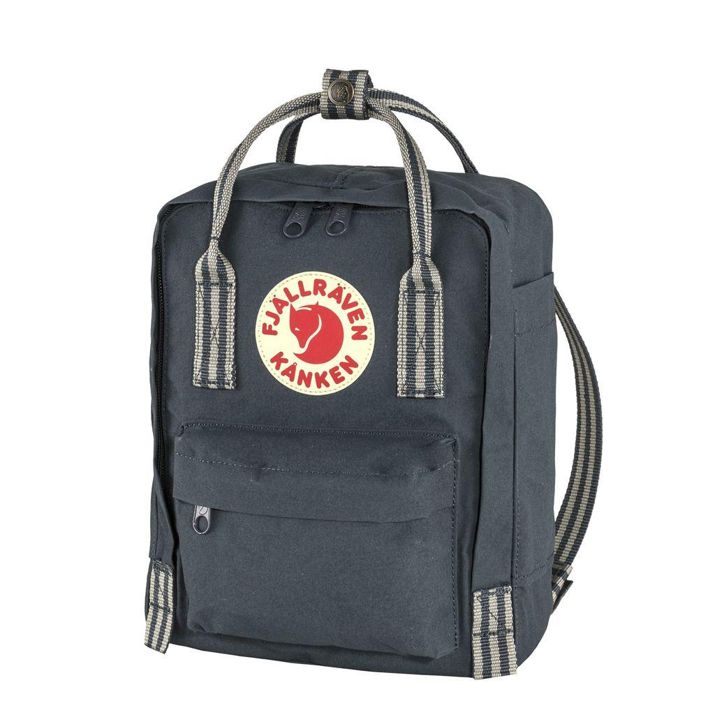 Kanken Mini Backpack Navy / Long Stripe سبت شمران
