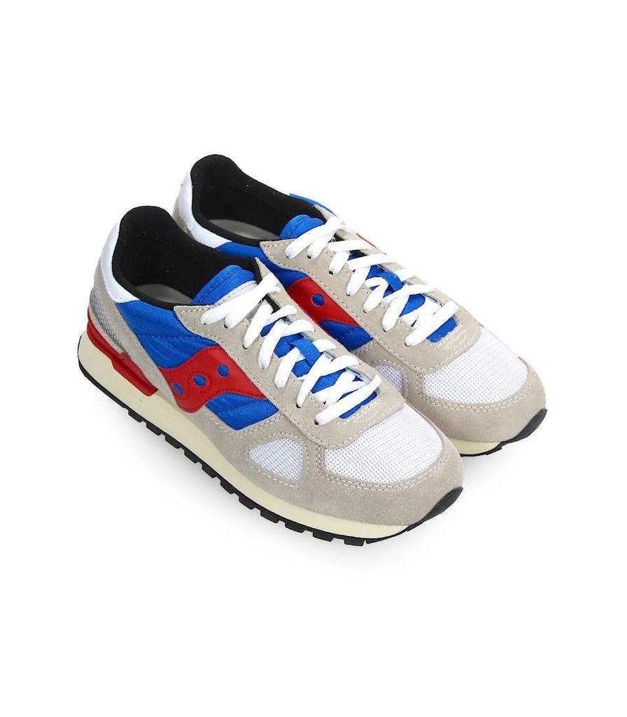 saucony shadow grey red