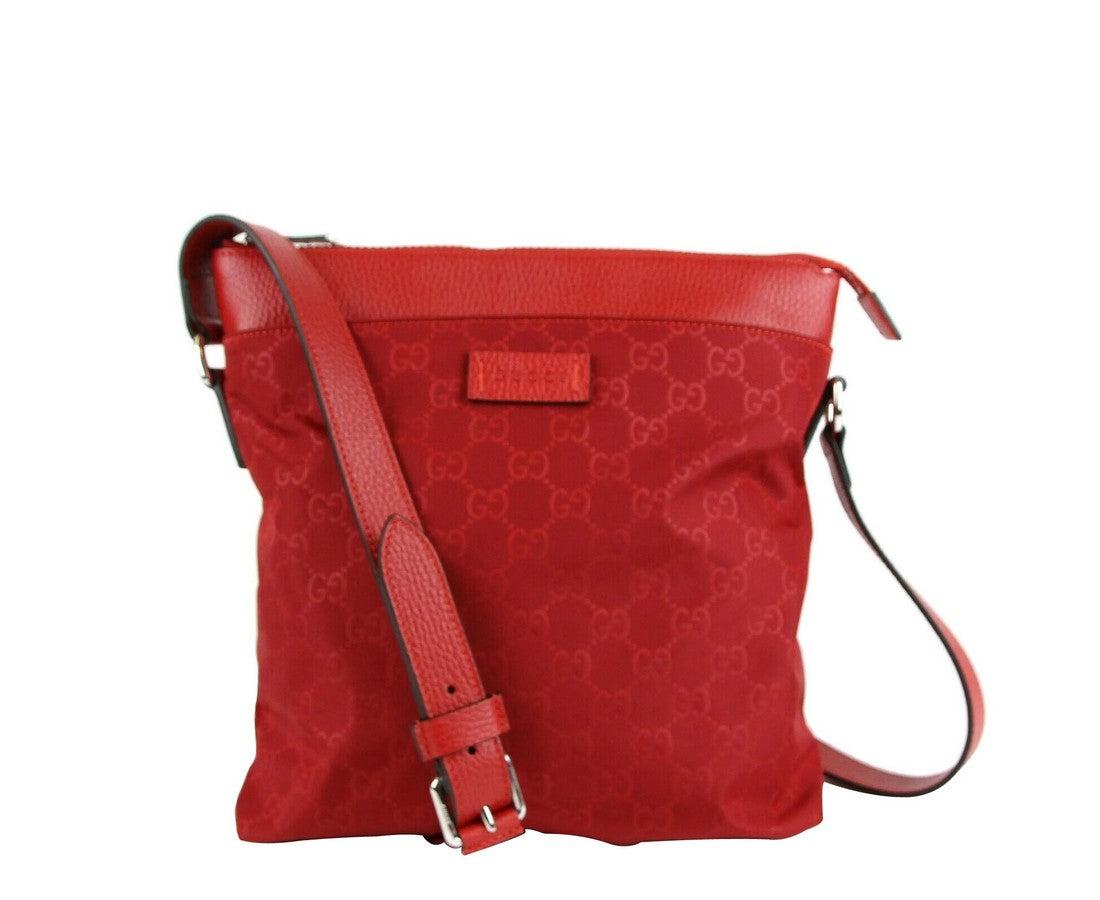 gucci red crossbody handbag