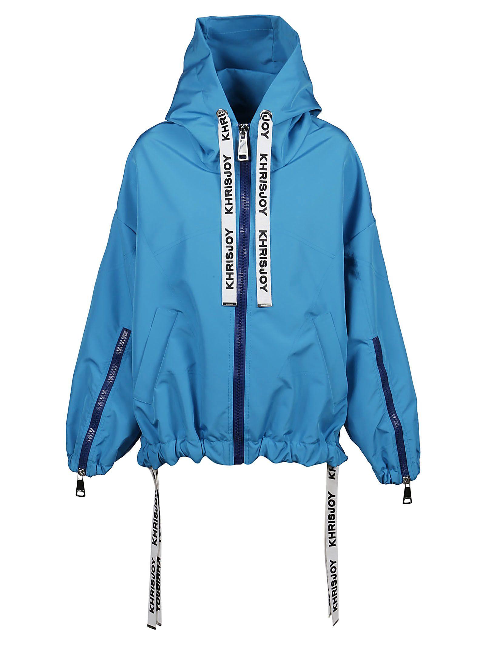 Khrisjoy Blue Other Materials Outerwear 