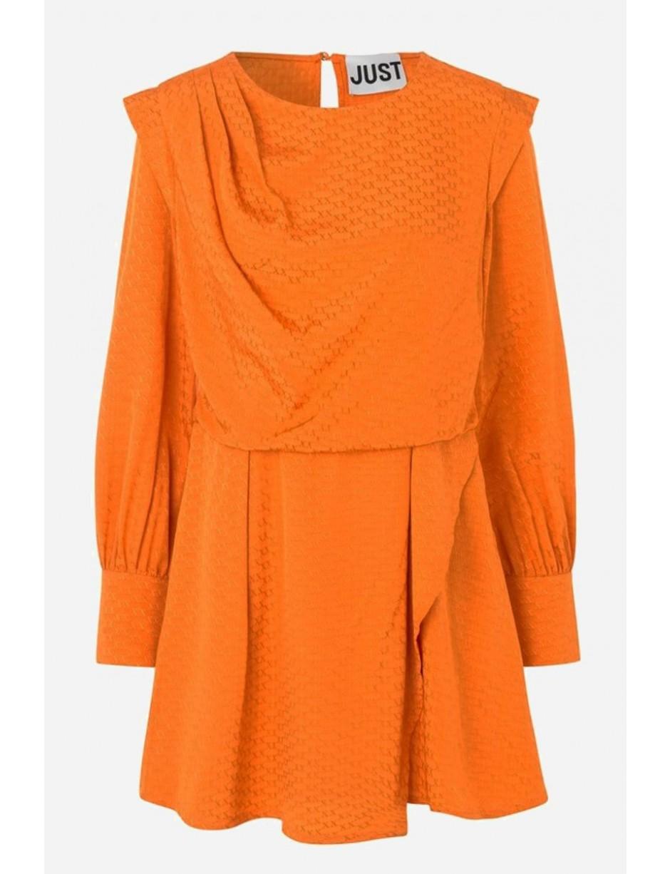 just female orange dress
