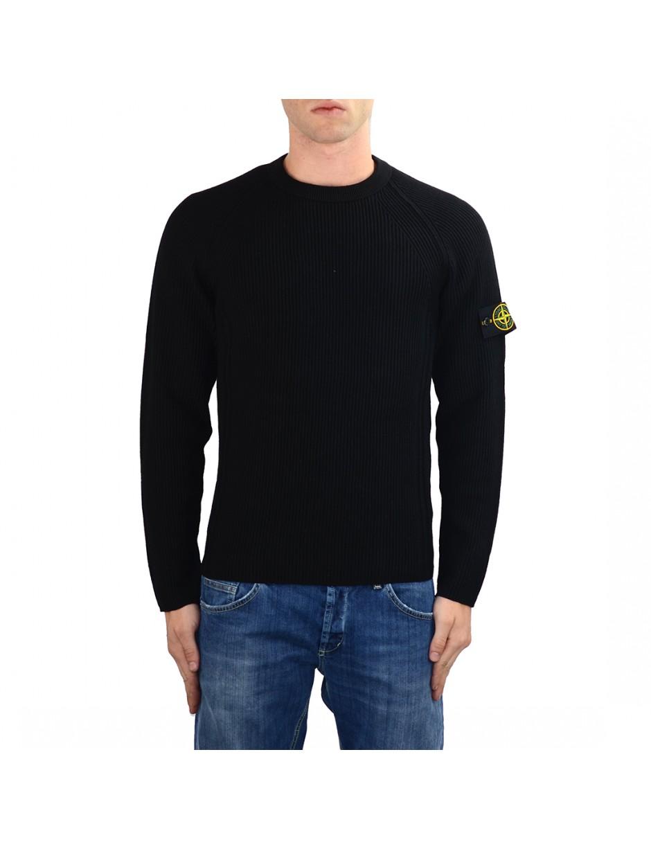 Stone island black jumper mens Clearance