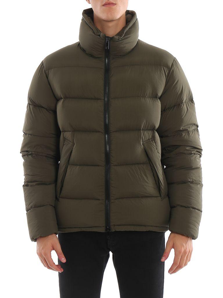 matte puffer jacket