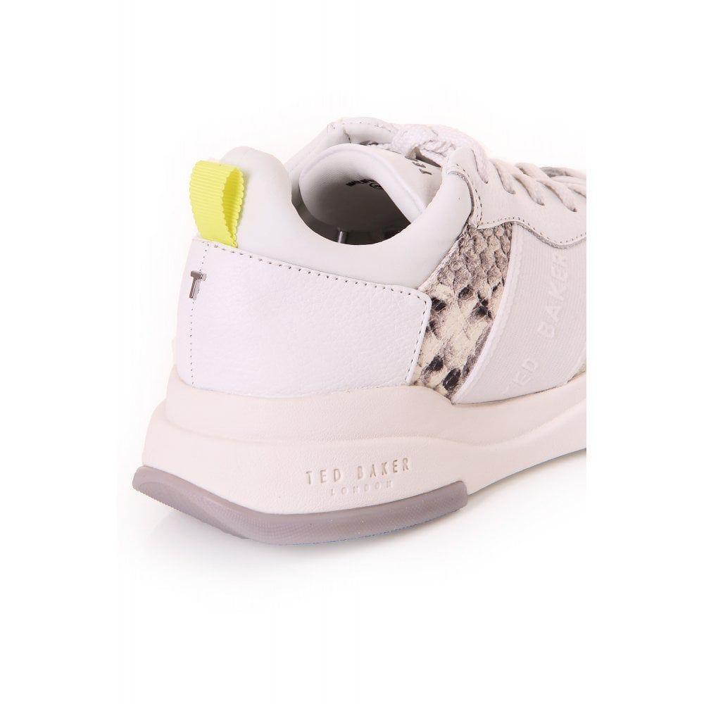 weverds chunky leather trainers